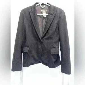 Jil Sander women’s grey vintage wool blazer size 34